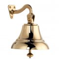 Light ship bell made from brass Edition with 80 mm diameter (225g)