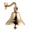 Light ship bell made from brass