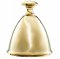 Danish counter bell, brass