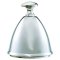 Danish counter bell, nickel plated